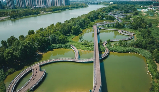 以水潤城，城發(fā)集團(tuán)生態(tài)項(xiàng)目為鄭州注入“水的靈動”